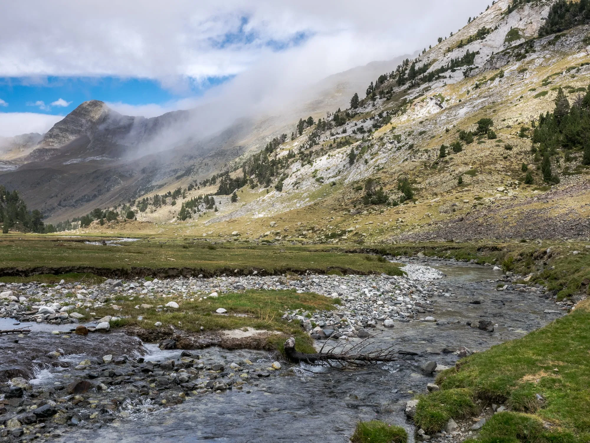 Llano de Aigualluts, en el Valle de Benasque
